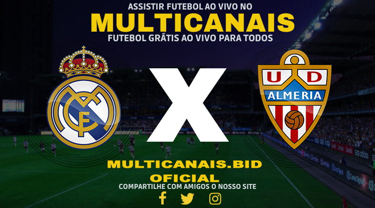 Assistir Real Madrid x Almeria Ao Vivo Online HD 21/01/2024